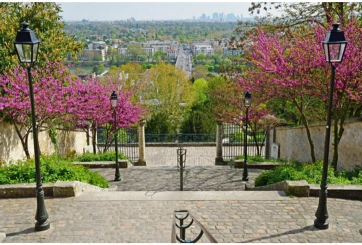 Saint-Germain-En-Laye: Grand Studio En Centre Ville A 2 Minutes Du Rer Ngoại thất bức ảnh